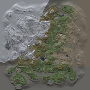 Thumbnail Rust Map: Procedural Map, Size: 4000, Seed: 570974472, 14 Monuments