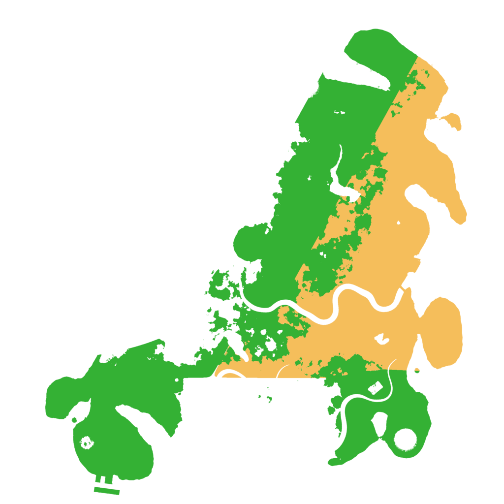 Biome Rust Map: Procedural Map, Size: 4000, Seed: 570974472