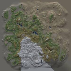 Thumbnail Rust Map: Procedural Map, Size: 4500, Seed: 731273764, 16 Monuments