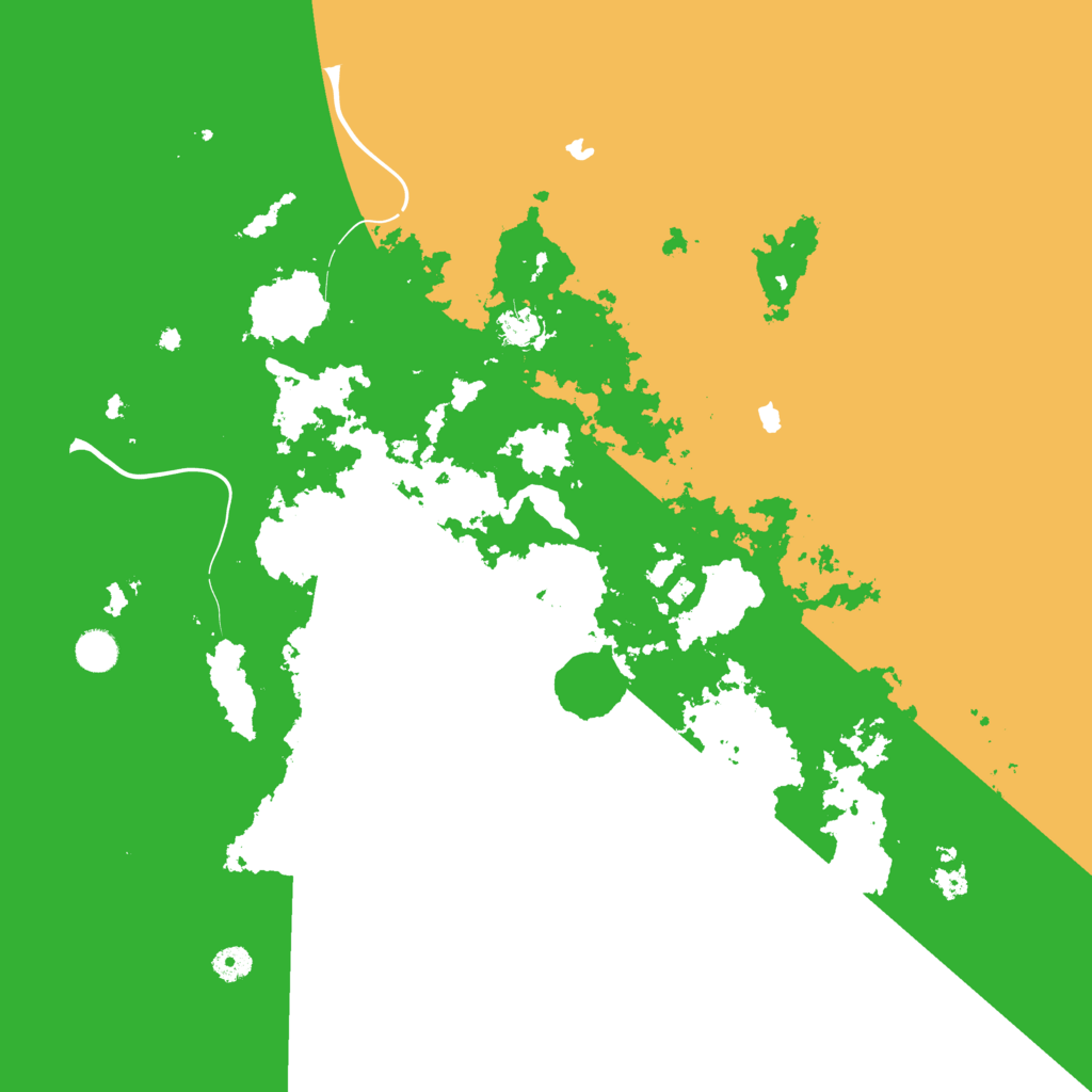 Biome Rust Map: Procedural Map, Size: 4500, Seed: 731273764