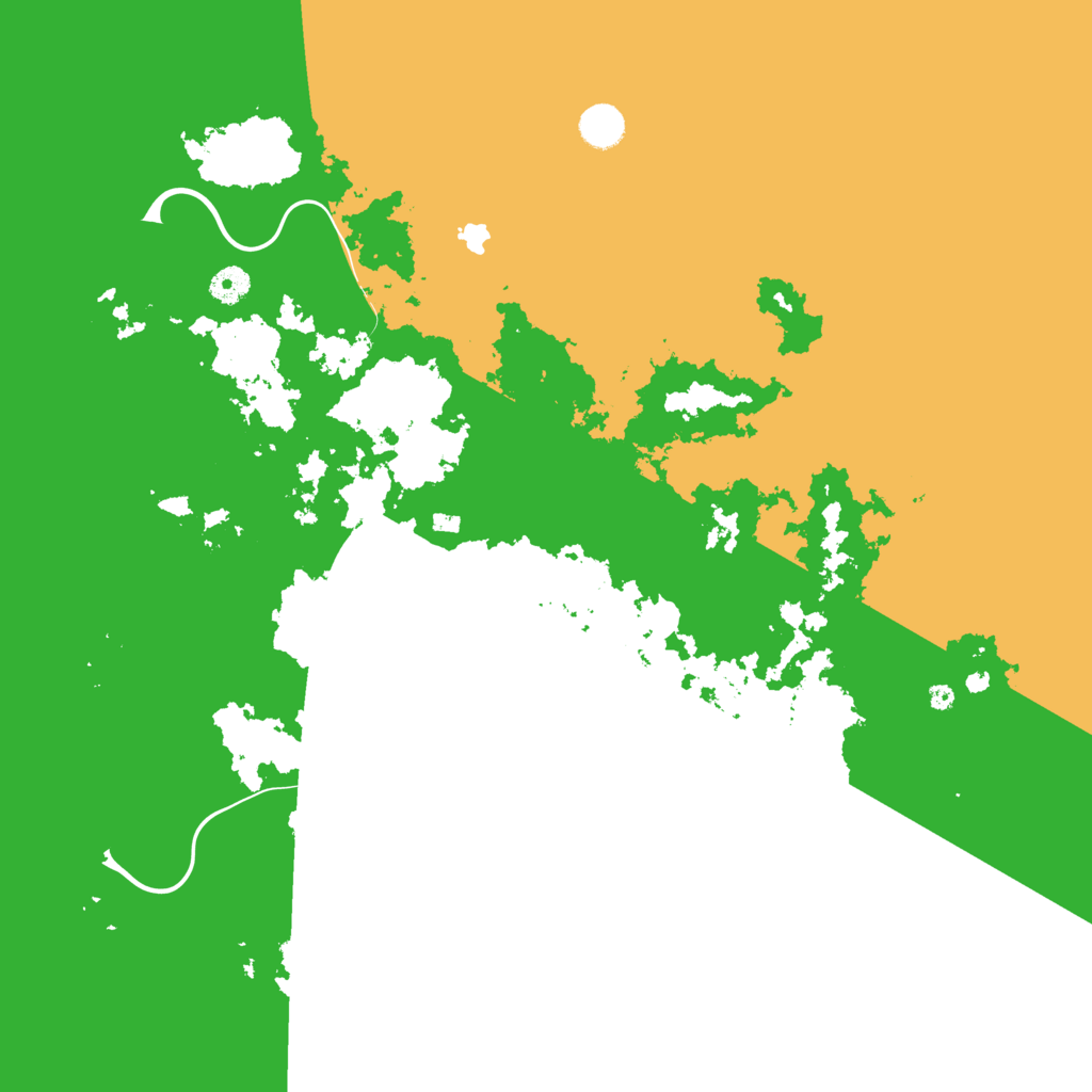 Biome Rust Map: Procedural Map, Size: 4301, Seed: 594279889