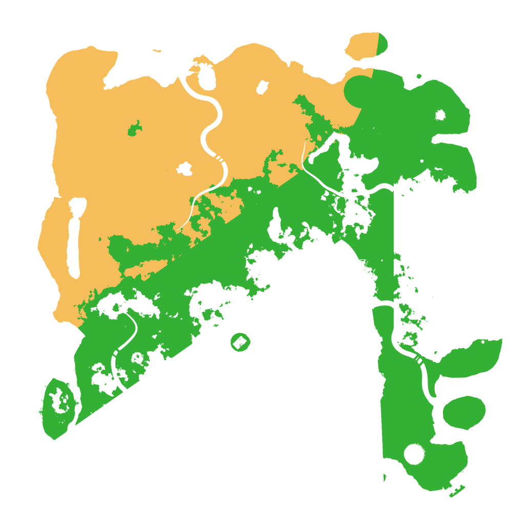 Biome Rust Map: Procedural Map, Size: 4500, Seed: 21566358