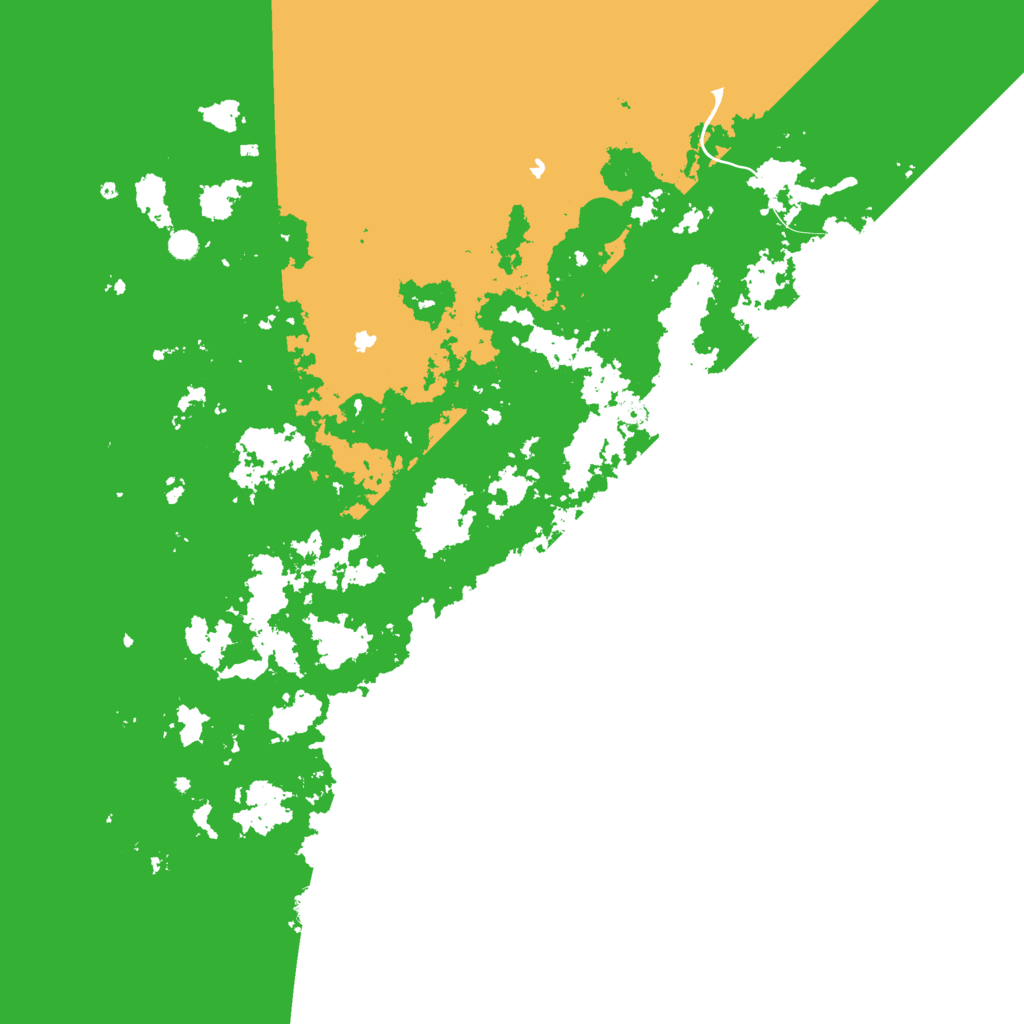 Biome Rust Map: Procedural Map, Size: 6000, Seed: 12798