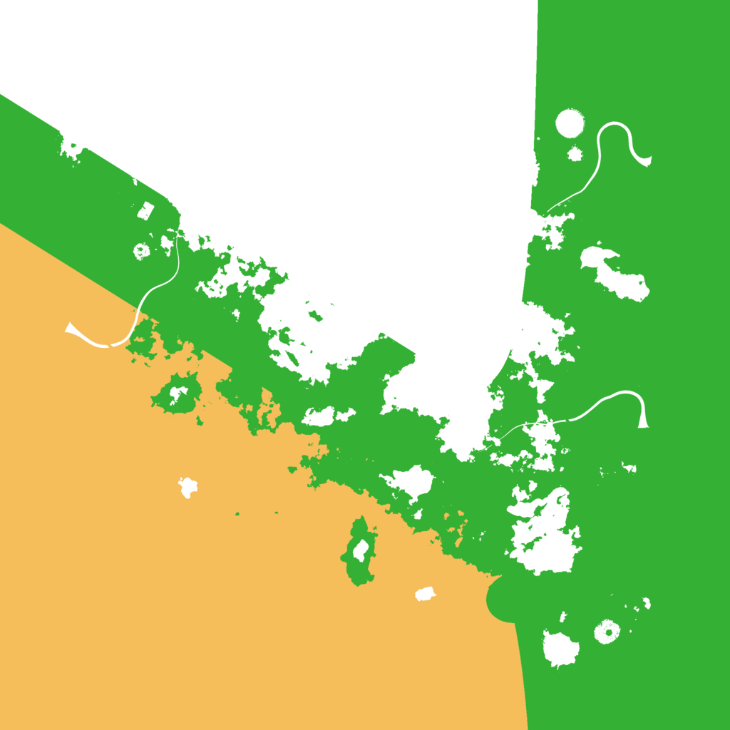 Biome Rust Map: Procedural Map, Size: 4500, Seed: 881096788