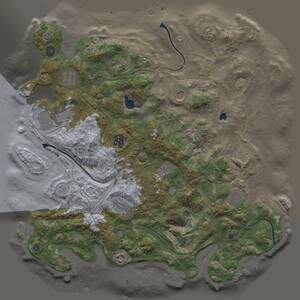 Thumbnail Rust Map: Procedural Map, Size: 4250, Seed: 165147723, 17 Monuments