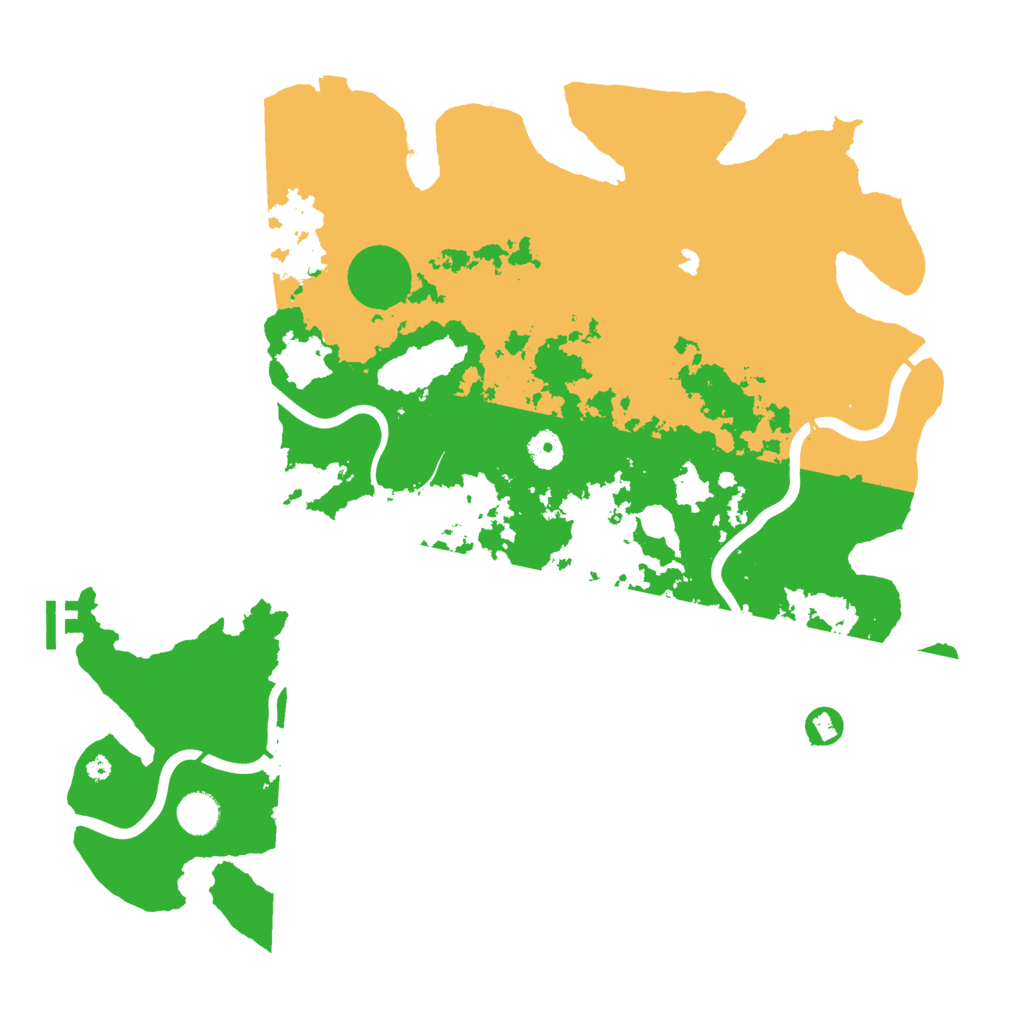 Biome Rust Map: Procedural Map, Size: 4250, Seed: 18468752