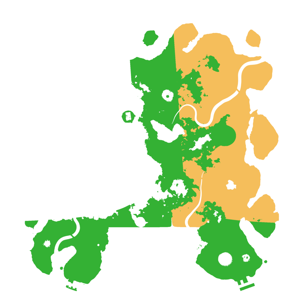 Biome Rust Map: Procedural Map, Size: 4000, Seed: 1438534546