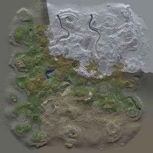 Thumbnail Rust Map: Procedural Map, Size: 4250, Seed: 770149979, 17 Monuments