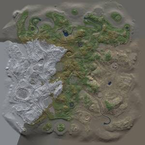 Thumbnail Rust Map: Procedural Map, Size: 4250, Seed: 1407150183, 16 Monuments