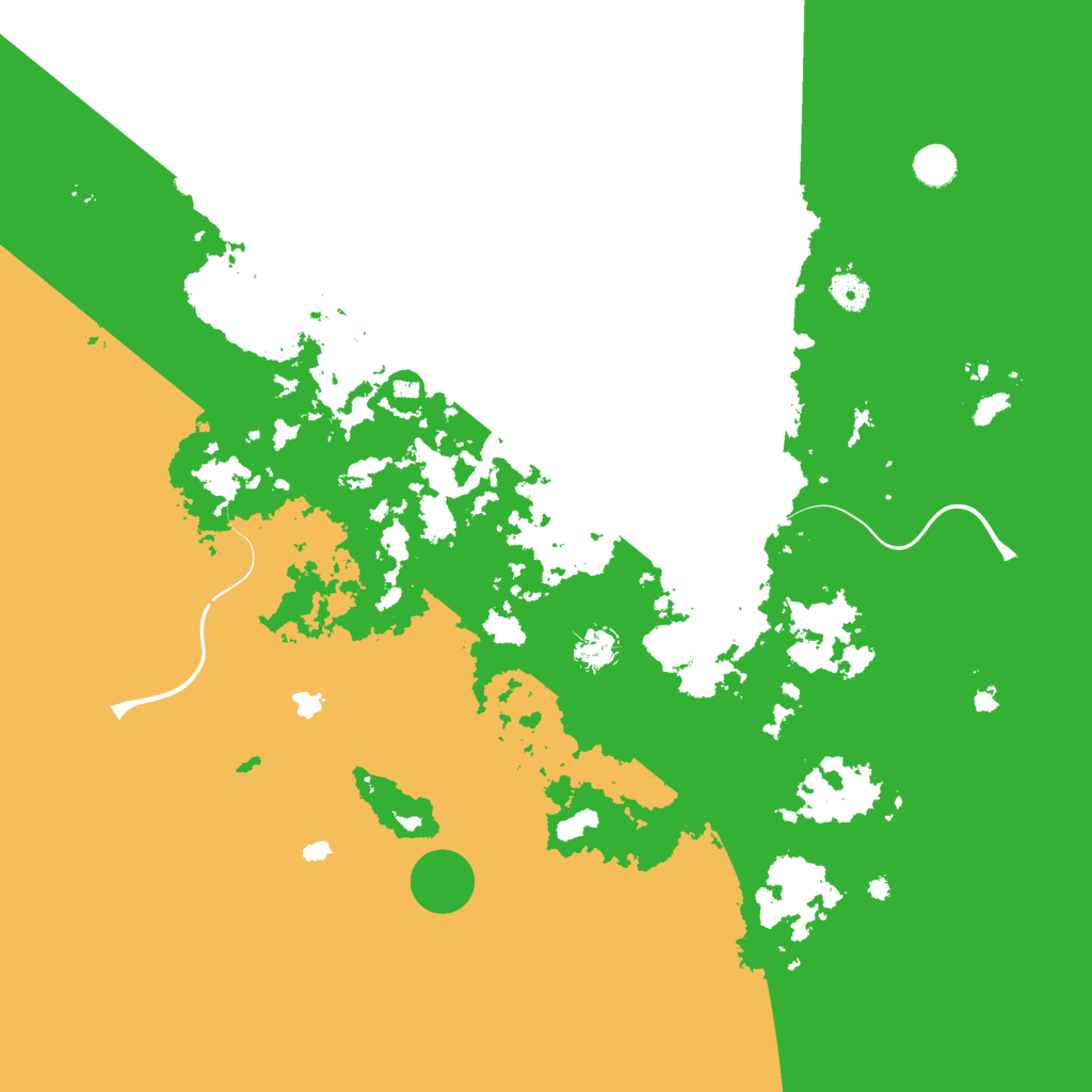 Biome Rust Map: Procedural Map, Size: 4500, Seed: 410544259