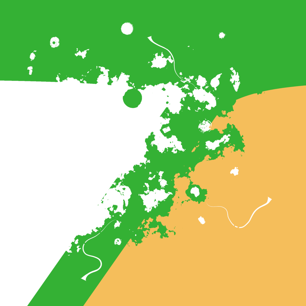 Biome Rust Map: Procedural Map, Size: 4500, Seed: 1365688009