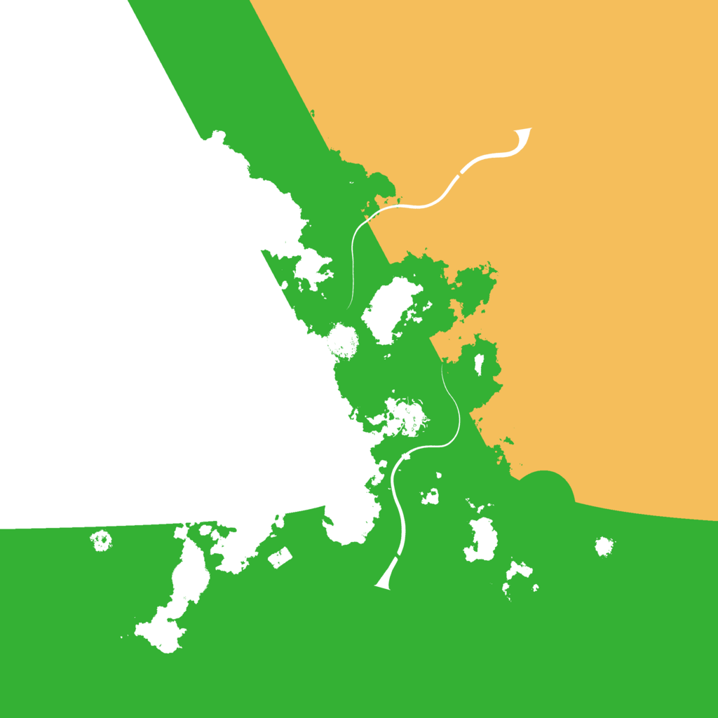 Biome Rust Map: Procedural Map, Size: 3500, Seed: 876632652