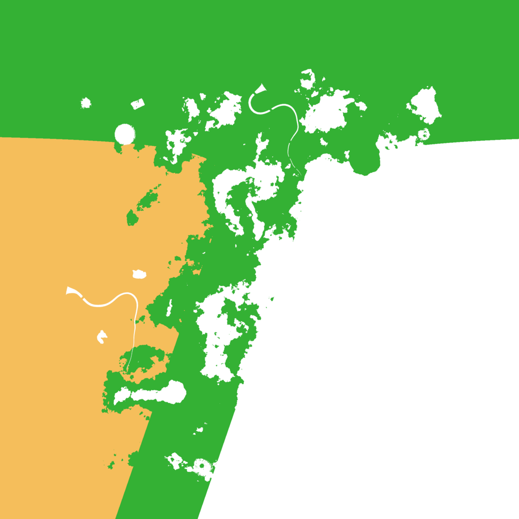 Biome Rust Map: Procedural Map, Size: 4500, Seed: 837002416