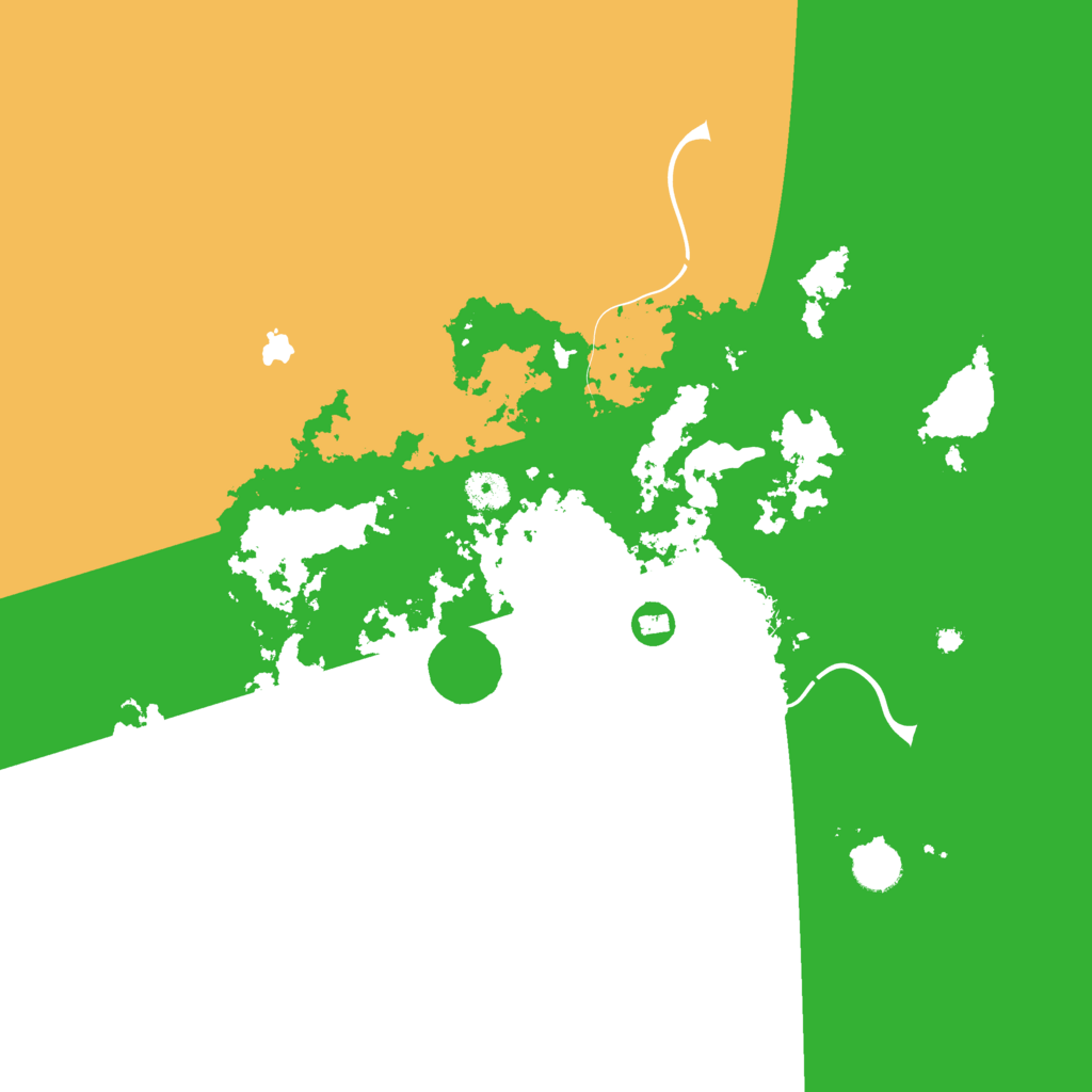 Biome Rust Map: Procedural Map, Size: 4000, Seed: 26537