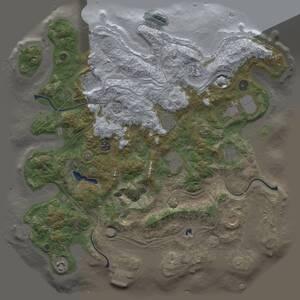 Thumbnail Rust Map: Procedural Map, Size: 4250, Seed: 706409041, 16 Monuments