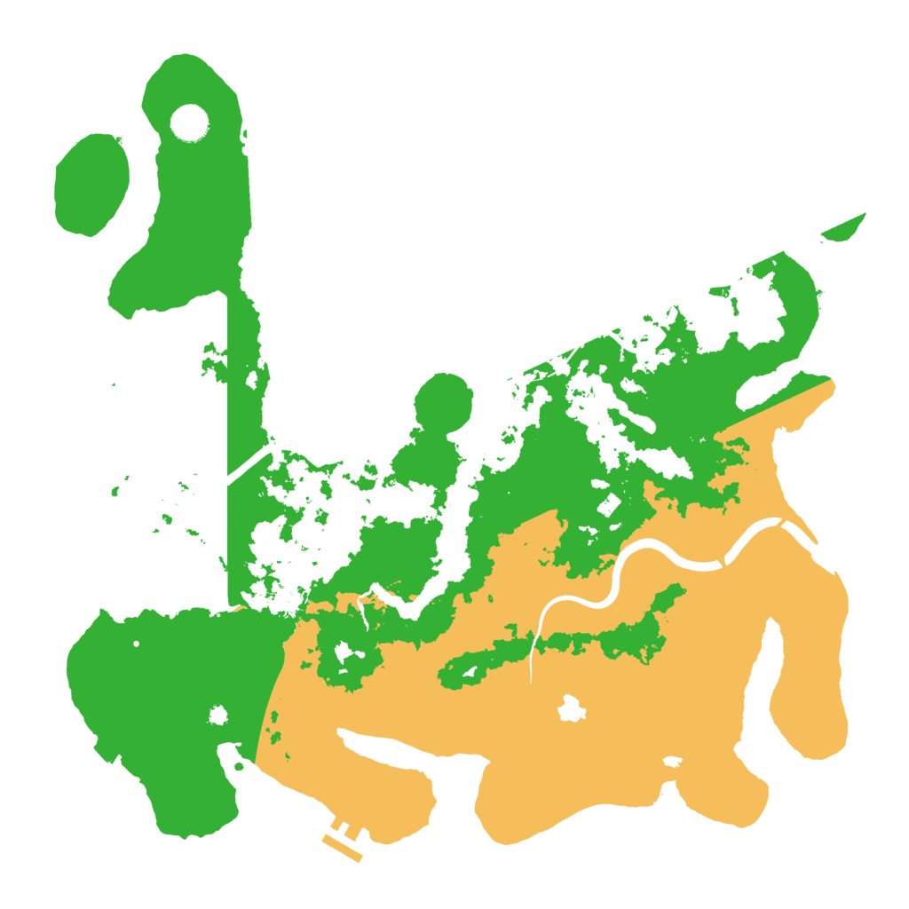 Biome Rust Map: Procedural Map, Size: 4250, Seed: 706409041