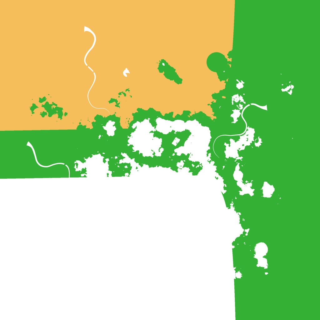 Biome Rust Map: Procedural Map, Size: 4250, Seed: 574664975