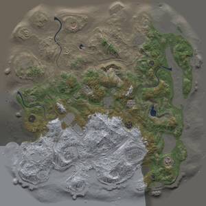 Thumbnail Rust Map: Procedural Map, Size: 4250, Seed: 574664975, 16 Monuments