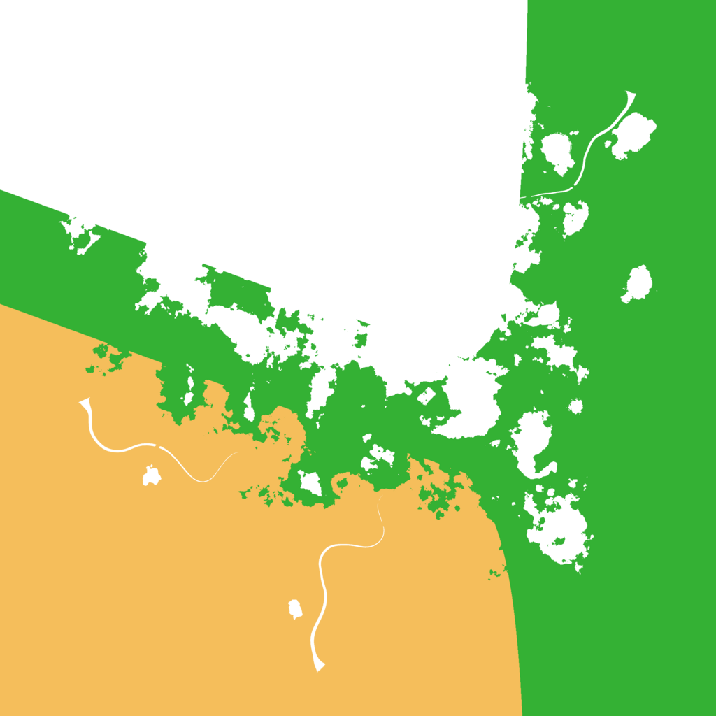 Biome Rust Map: Procedural Map, Size: 4500, Seed: 1498856456