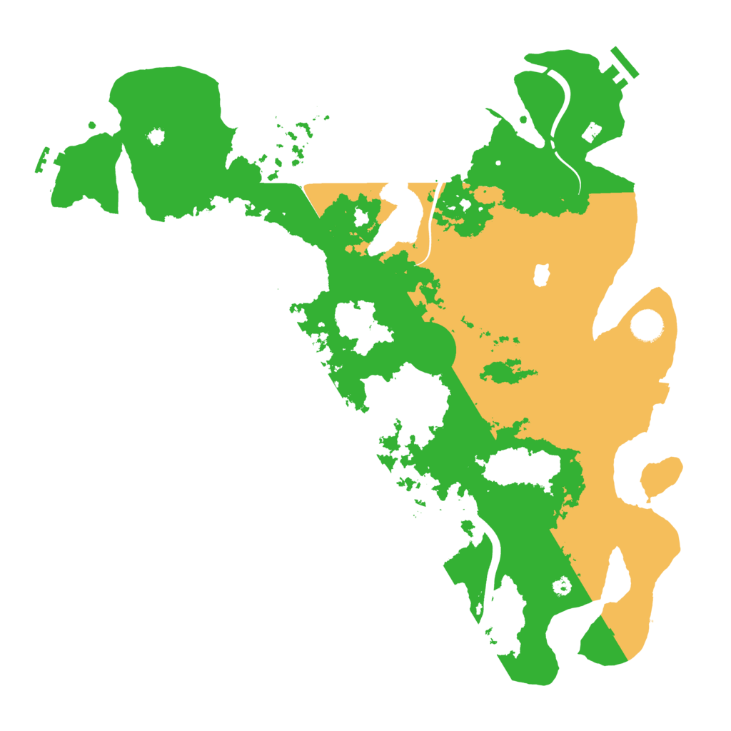 Biome Rust Map: Procedural Map, Size: 4000, Seed: 926254894