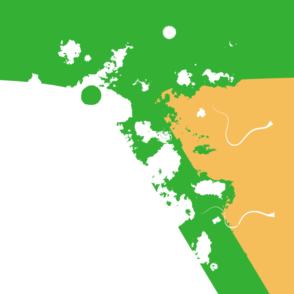 Biome Rust Map: Procedural Map, Size: 4000, Seed: 926254894