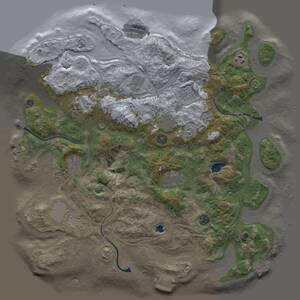 Thumbnail Rust Map: Procedural Map, Size: 4250, Seed: 740835218, 16 Monuments