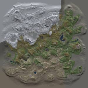 Thumbnail Rust Map: Procedural Map, Size: 4000, Seed: 5165286, 14 Monuments