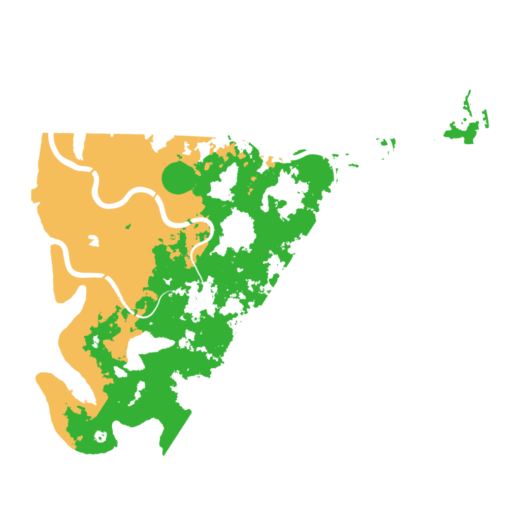 Biome Rust Map: Procedural Map, Size: 4250, Seed: 298143065