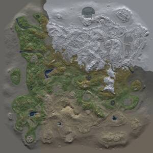 Thumbnail Rust Map: Procedural Map, Size: 4500, Seed: 756503182, 16 Monuments