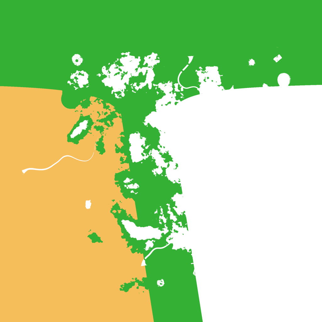 Biome Rust Map: Procedural Map, Size: 4450, Seed: 35854