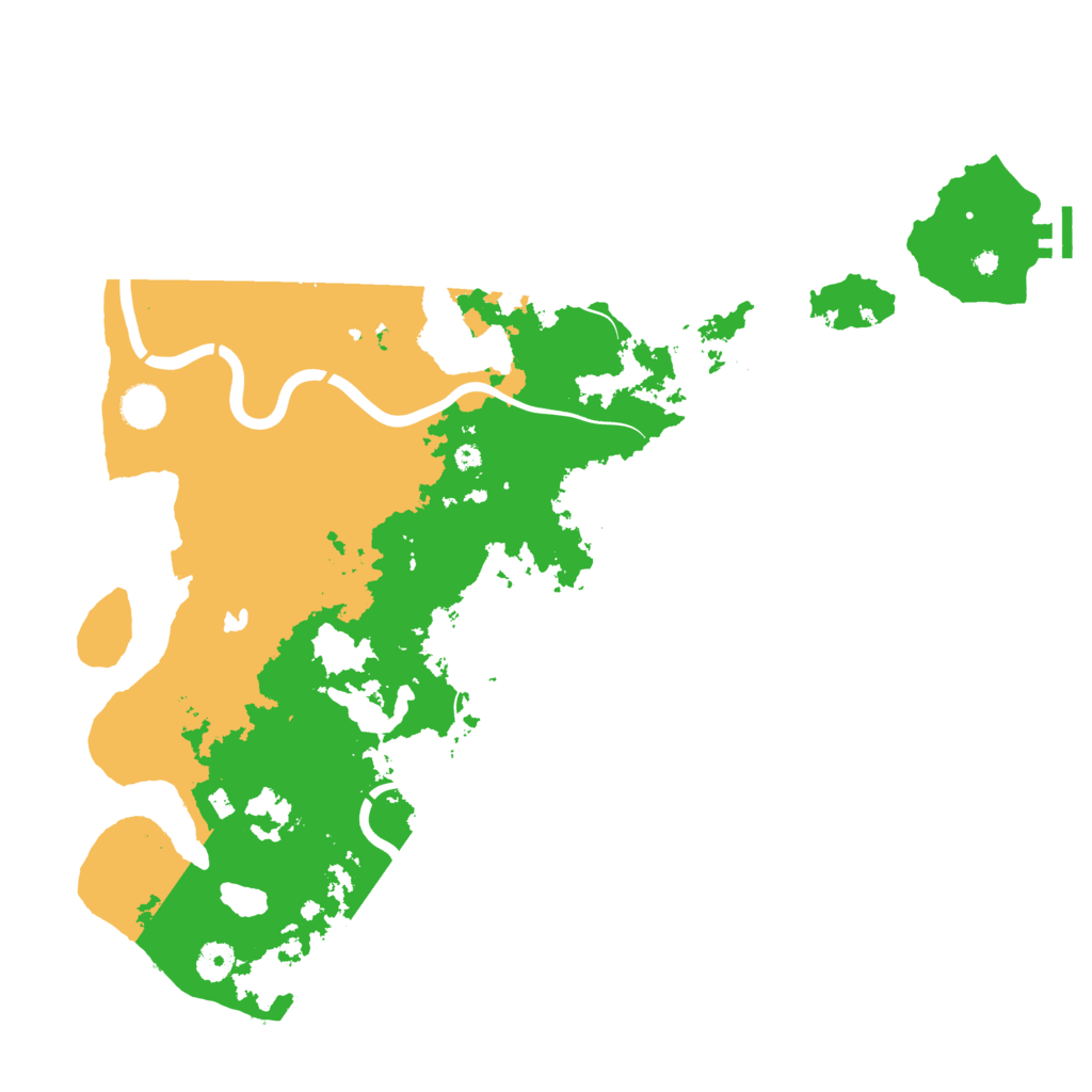Biome Rust Map: Procedural Map, Size: 4250, Seed: 1072785265