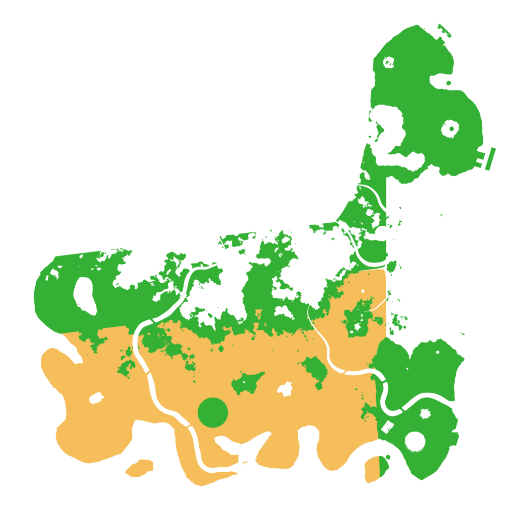 Biome Rust Map: Procedural Map, Size: 4500, Seed: 2052045043