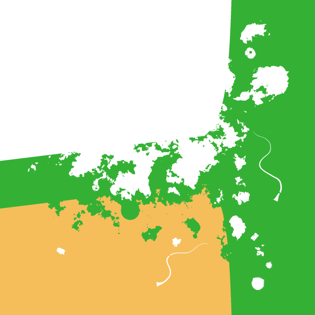 Biome Rust Map: Procedural Map, Size: 4500, Seed: 2052045043