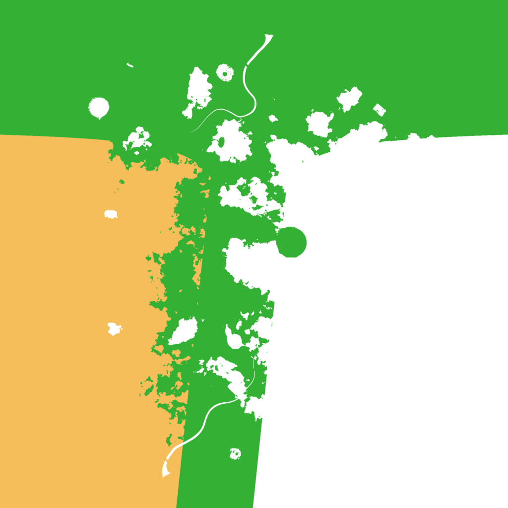 Biome Rust Map: Procedural Map, Size: 4500, Seed: 111861613