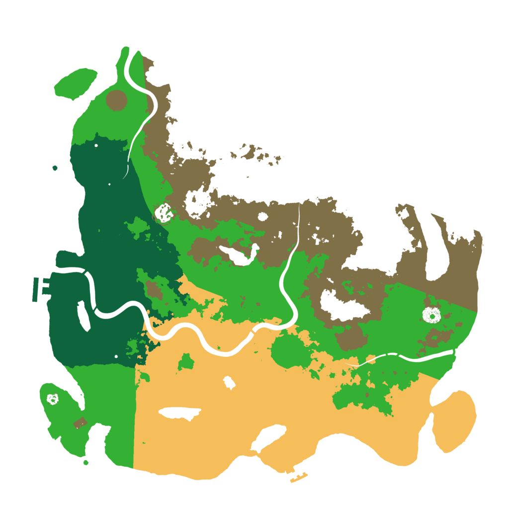 Biome Rust Map: Procedural Map, Size: 4250, Seed: 1489827422