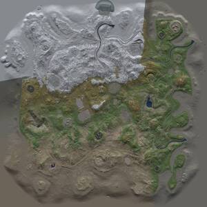 Thumbnail Rust Map: Procedural Map, Size: 4250, Seed: 310494874, 15 Monuments