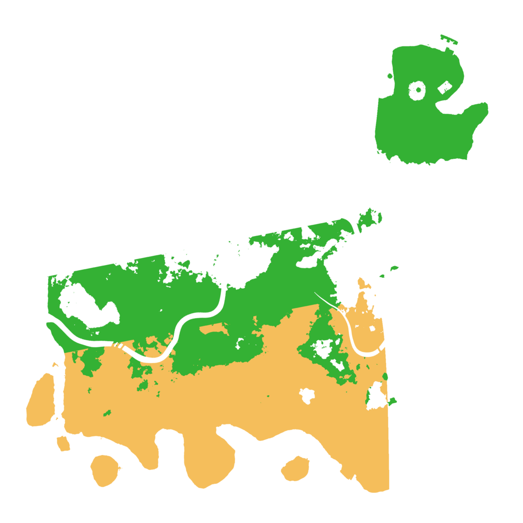 Biome Rust Map: Procedural Map, Size: 4250, Seed: 310494874