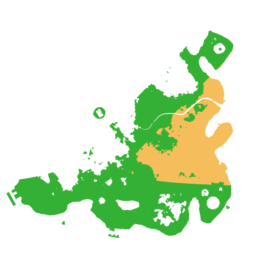 Biome Rust Map: Procedural Map, Size: 3500, Seed: 712788849