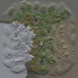 Thumbnail Rust Map: Procedural Map, Size: 4500, Seed: 78115141, 16 Monuments