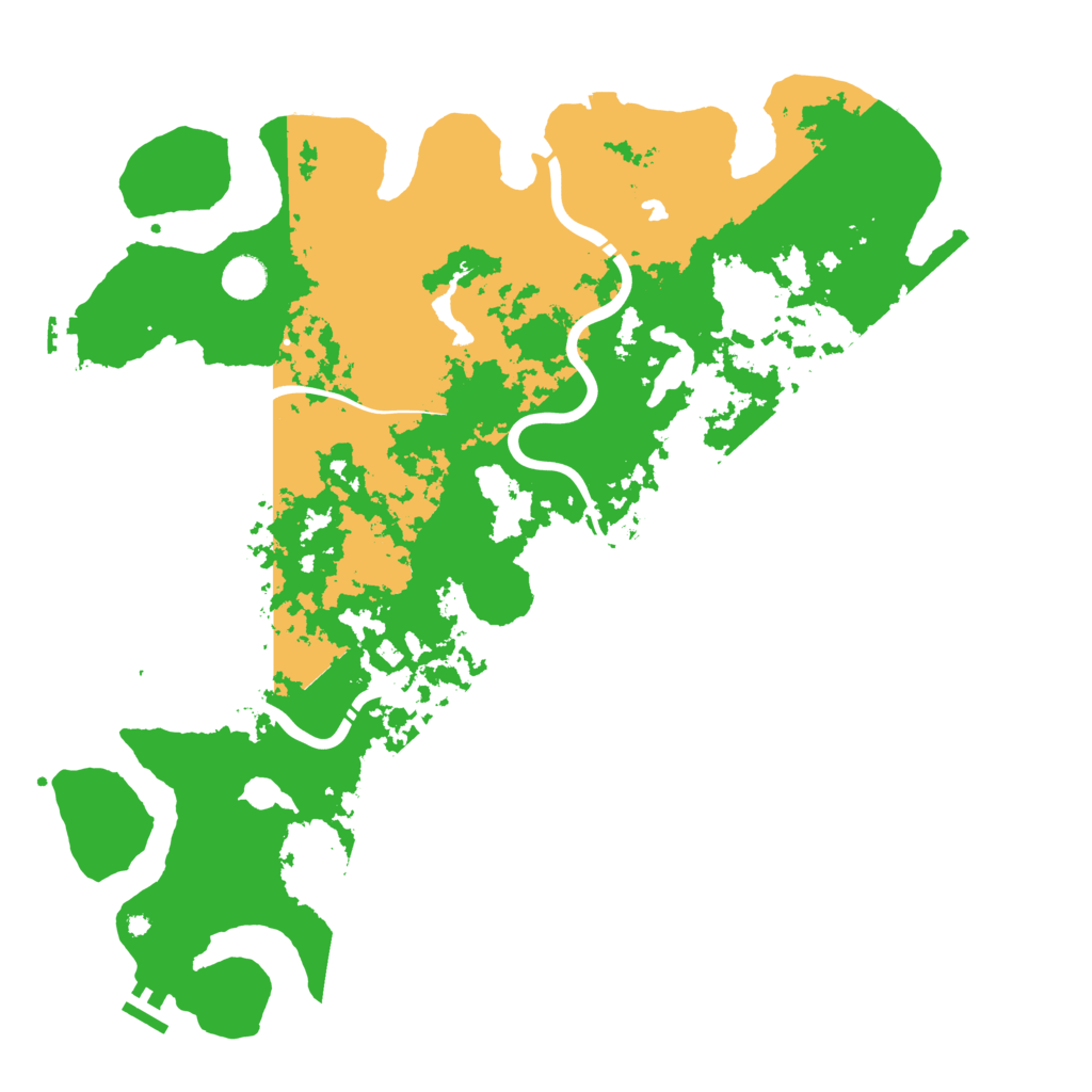 Biome Rust Map: Procedural Map, Size: 4500, Seed: 170636799
