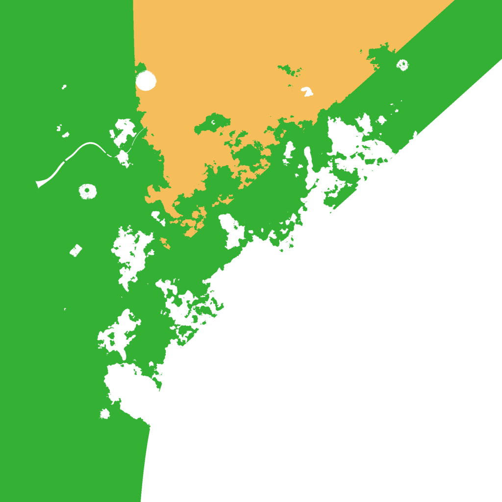 Biome Rust Map: Procedural Map, Size: 4500, Seed: 170636799