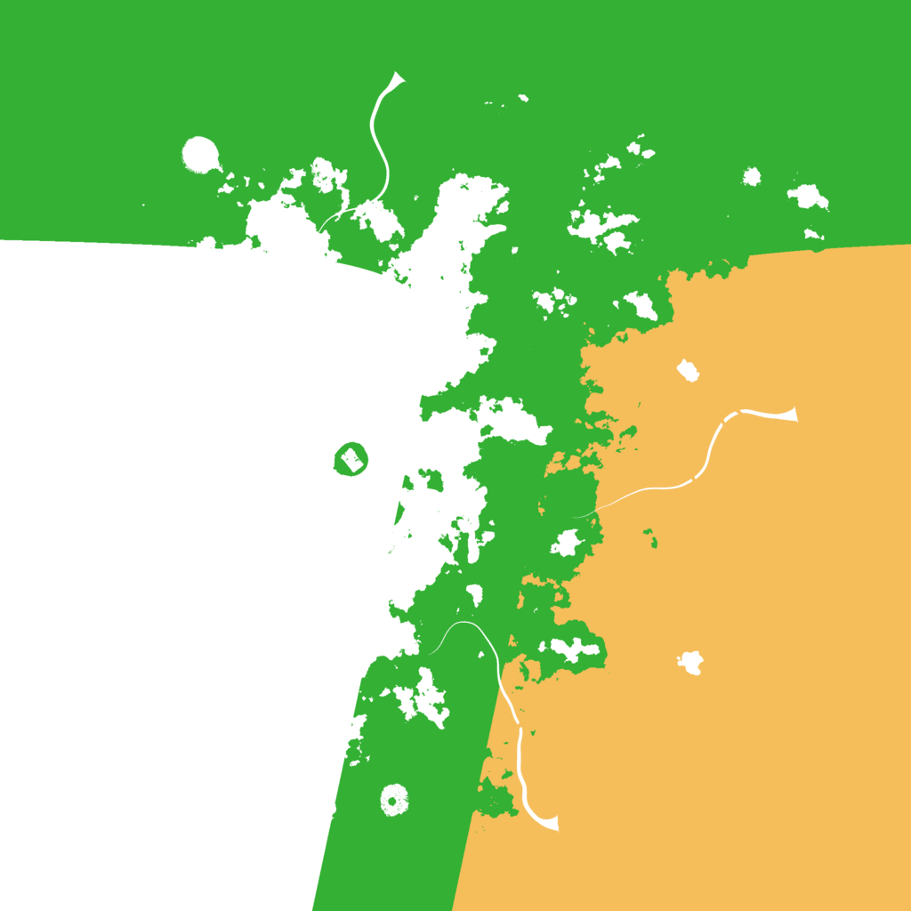 Biome Rust Map: Procedural Map, Size: 4500, Seed: 1306502371