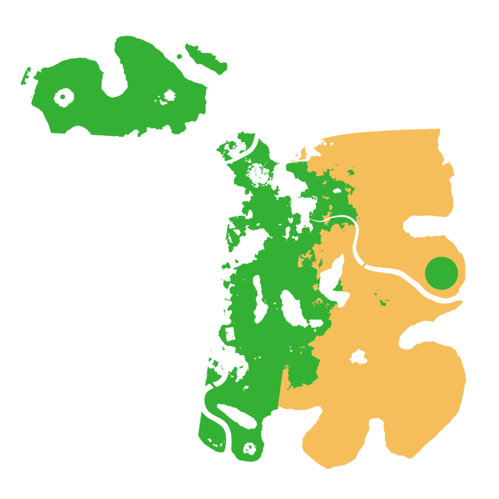 Biome Rust Map: Procedural Map, Size: 4000, Seed: 1164842554