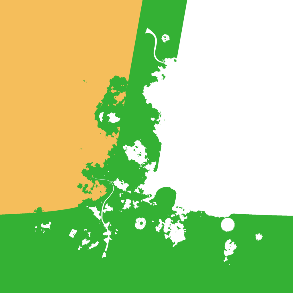 Biome Rust Map: Procedural Map, Size: 3800, Seed: 5124