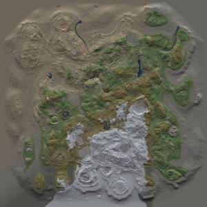 Thumbnail Rust Map: Procedural Map, Size: 4250, Seed: 1169715956, 16 Monuments