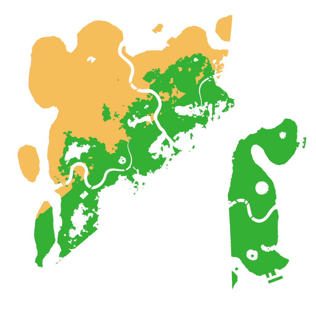Biome Rust Map: Procedural Map, Size: 4250, Seed: 1169715956
