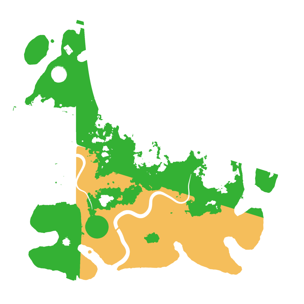 Biome Rust Map: Procedural Map, Size: 3500, Seed: 1506741587