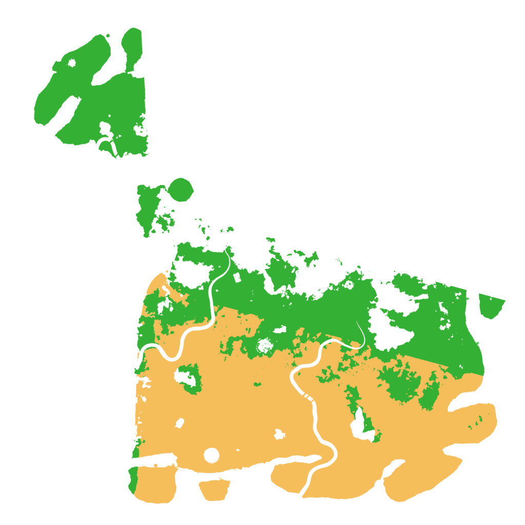 Biome Rust Map: Procedural Map, Size: 6000, Seed: 577183059