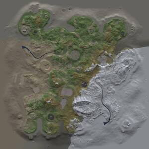 Thumbnail Rust Map: Procedural Map, Size: 3500, Seed: 1962014158, 12 Monuments