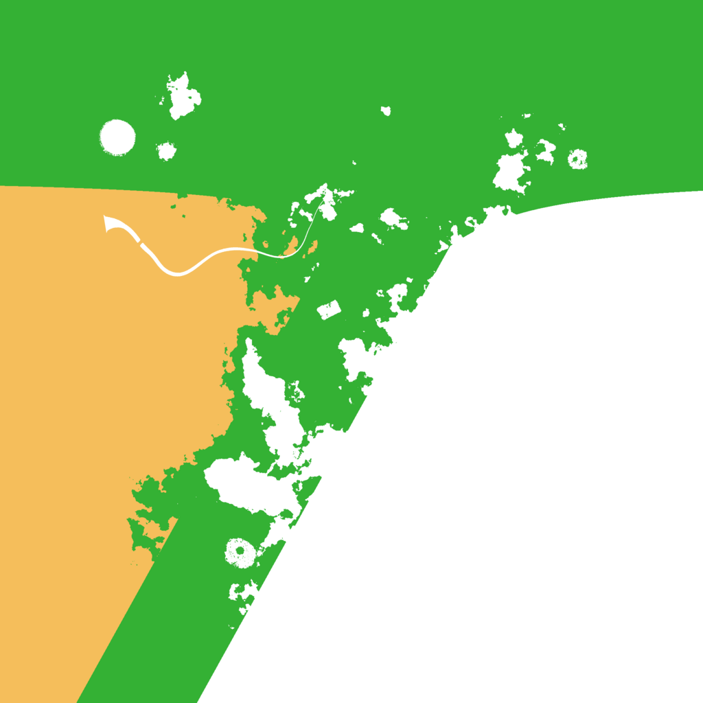 Biome Rust Map: Procedural Map, Size: 3500, Seed: 1962014158